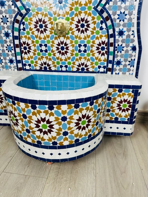 Artisand4C Moroccan Mosaic Fountain